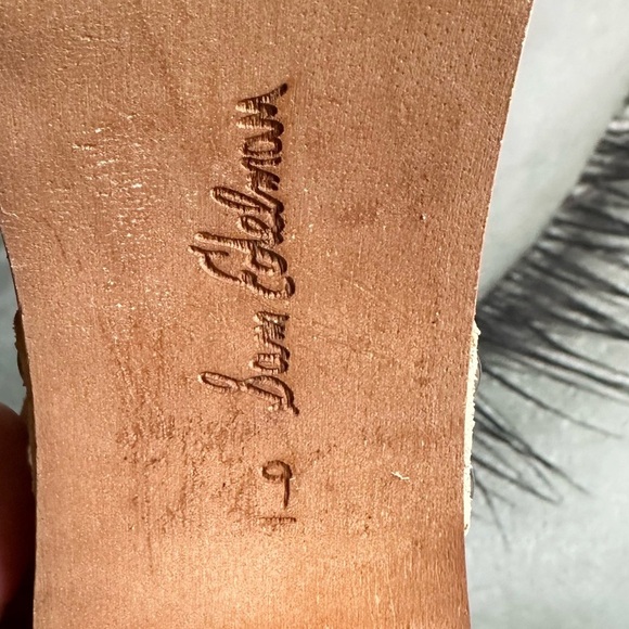 🌸 SAM EDELMAN 🌸 Rosalind Strappy Platform Sandals Size:9 - Picture 13 of 13